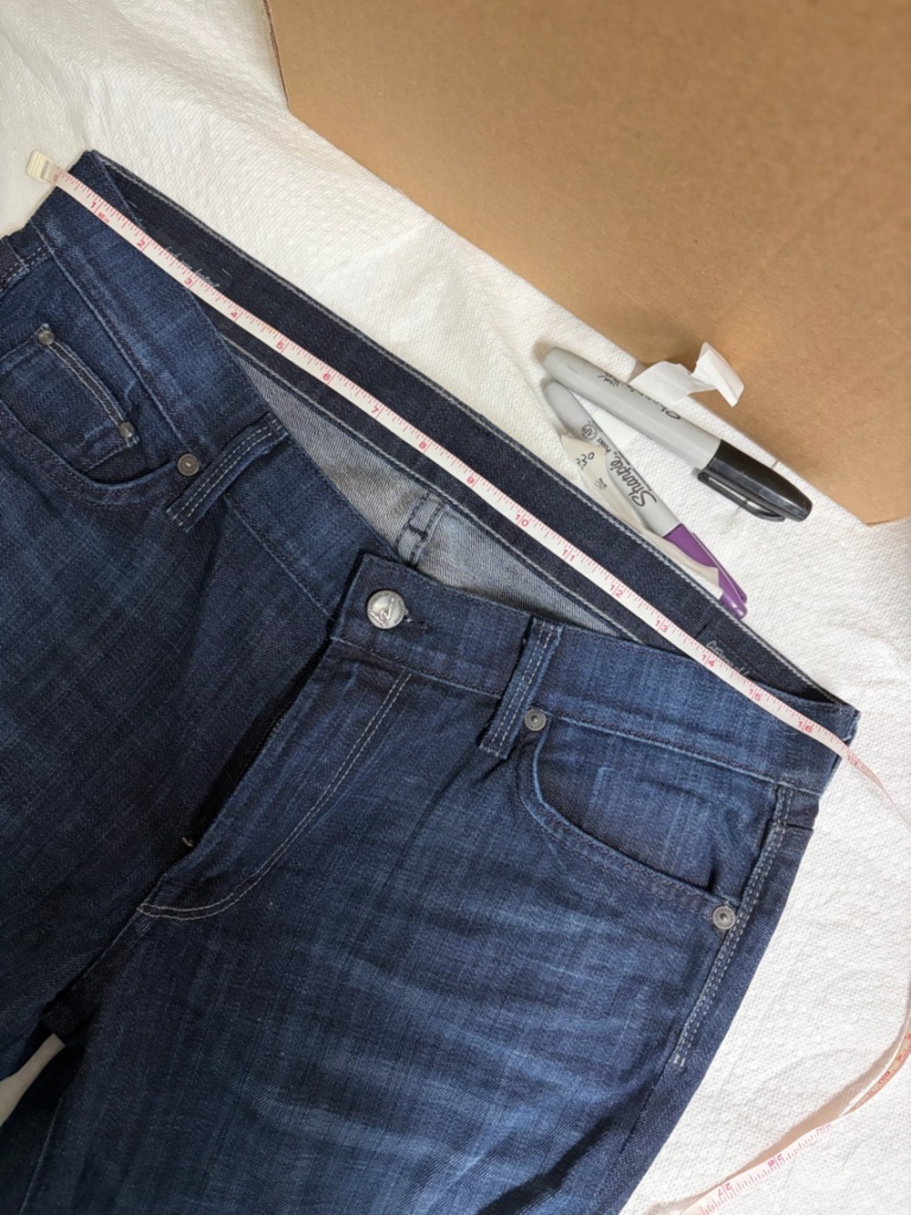 Citizens of Humanity Amber Stretch High Rise Bootcut Jeans- Size 31 - Picture 12 of 16